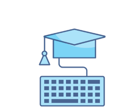 E-Learning-Plattformen - Illustration