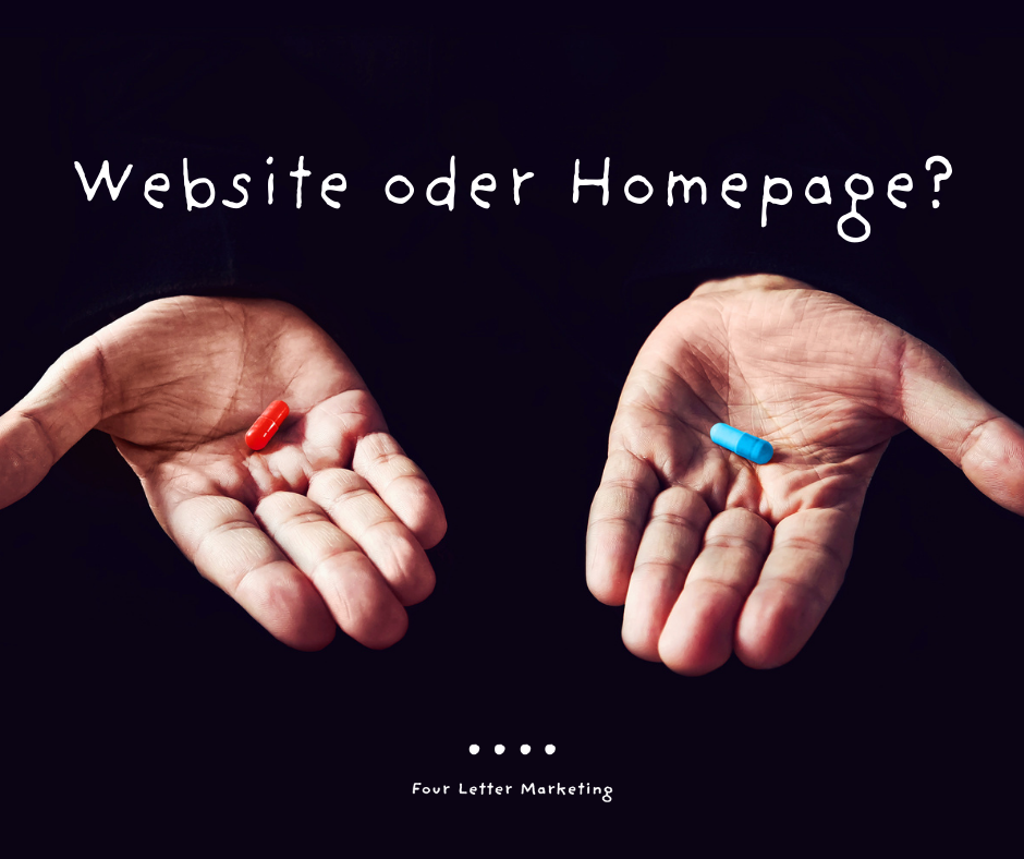 Website oder Homepage?