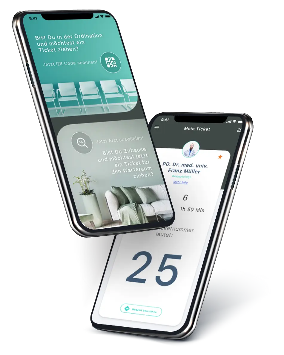 Tickety applikation UI design