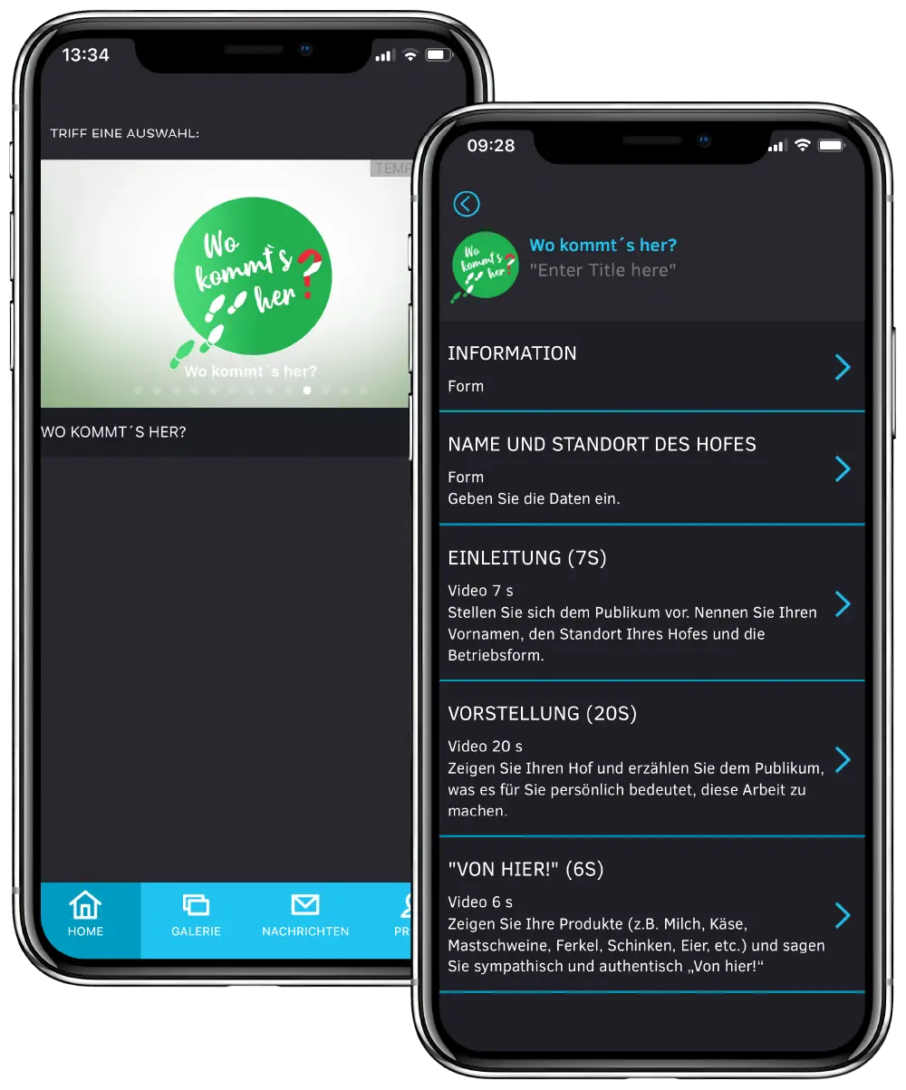 Wo kommt's her video template Ataleo
